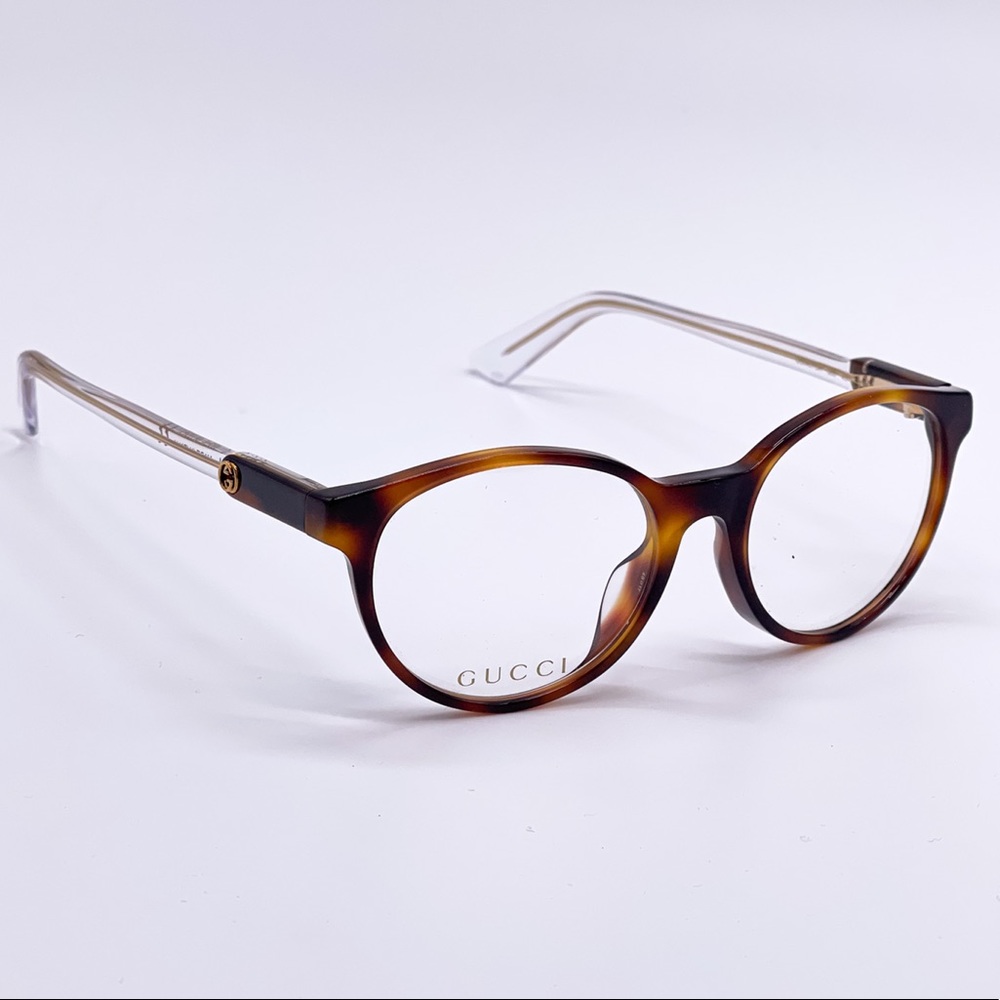 NEW GUCCI GG0487OA 003 EYEGLASSES GUCCI NEW COLLECTION - Picture 4 of 12
